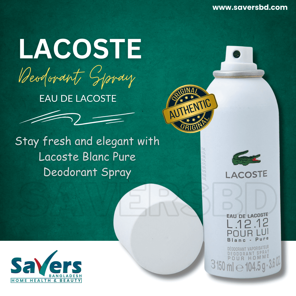 Lacoste Eau De Lacoste L.12.12 Blanc-Pure Deodorant Spray 150ml