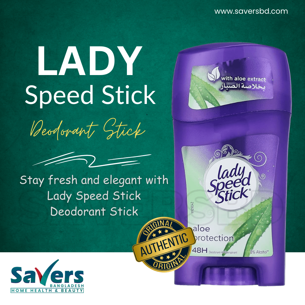 Lady Speed Stick Antiperspirant Deodorant Aloe Sensitive