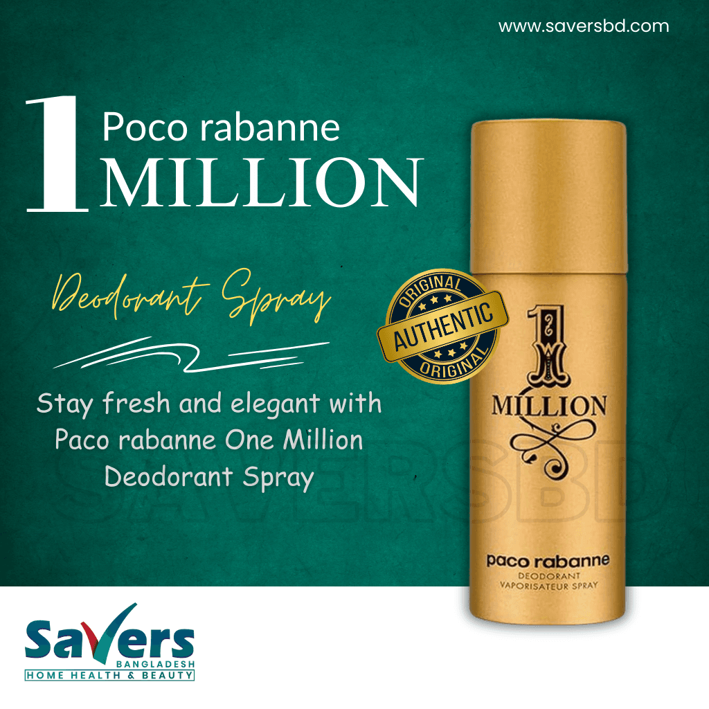 paco rabanne 1 million deodorant spray