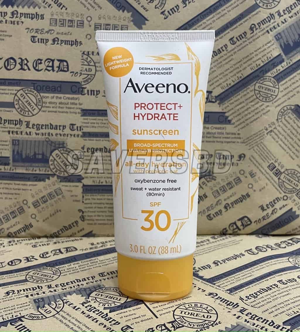 Aveeno Protect Hydrate Moisturizing Sunscreen Lotion SPF 30 88ml