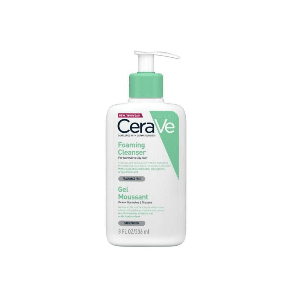 Cerave Foaming Cleanser for Normal to Oily Skin 236ml