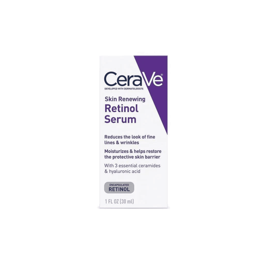 CeraVe Skin Renewing Retinol Face Cream Serum for Fine Lines and Wrinkles New 30ml