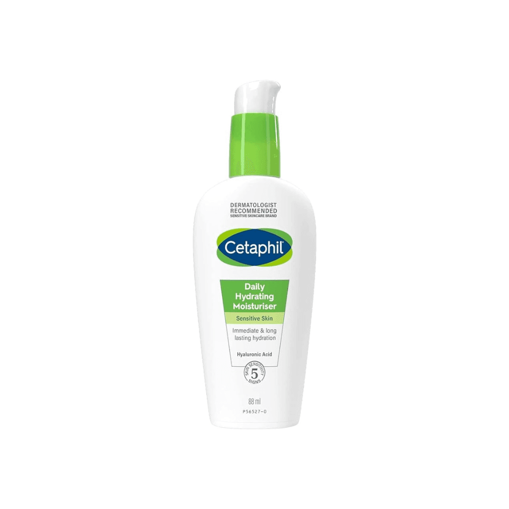 Cetaphil Daily Hydrating Lightweight Facial Moisturiser for Sensitive Skin 88ml
