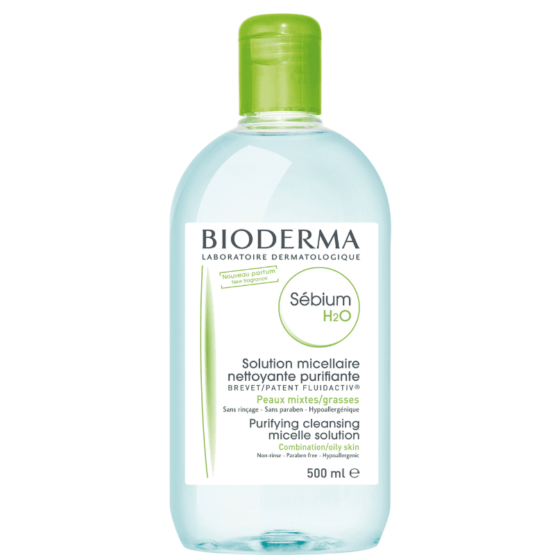 Bioderma - Sébium H20 Solution micellaire nettoyante purifiante 500ml