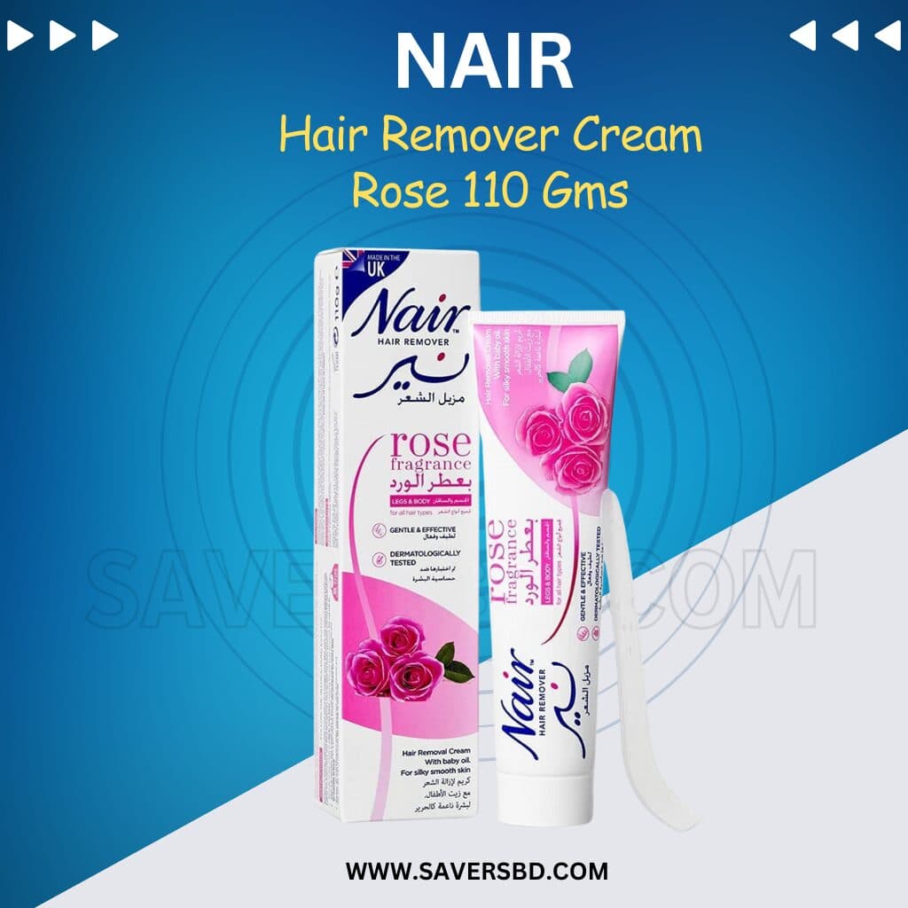 Nair Hair Remover Cream Rose 110 Gms