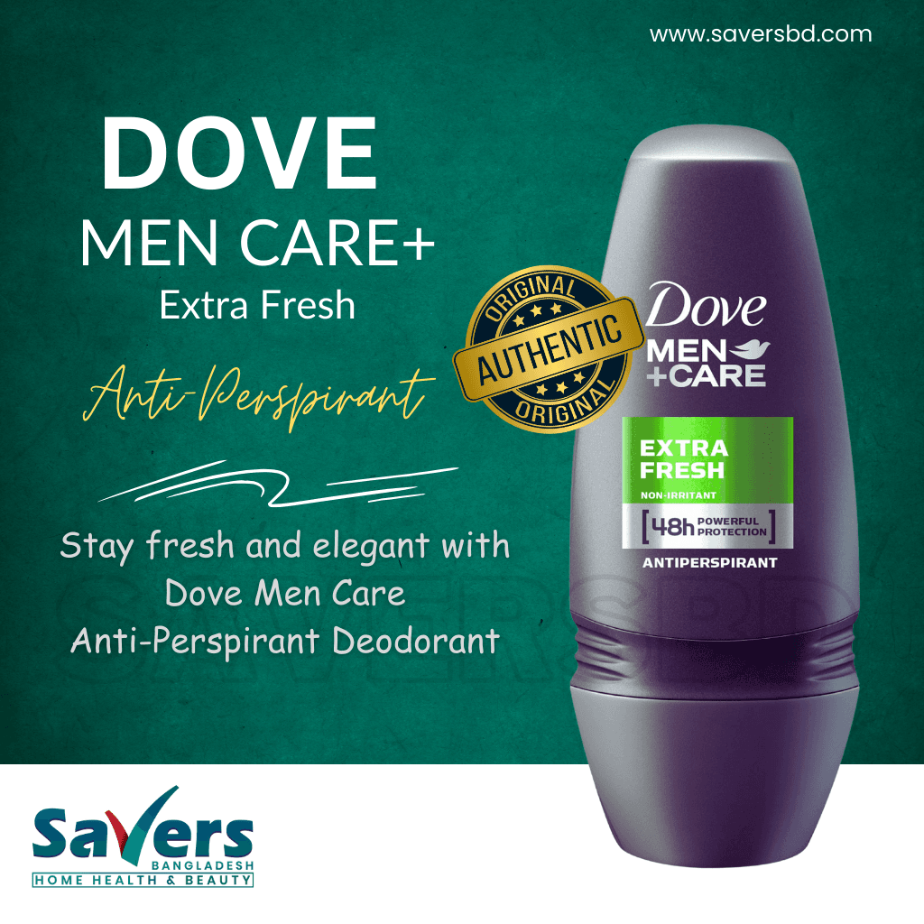 Dove Men+Care Extra Fresh Roll-on Anti-Perspirant Deodorant
