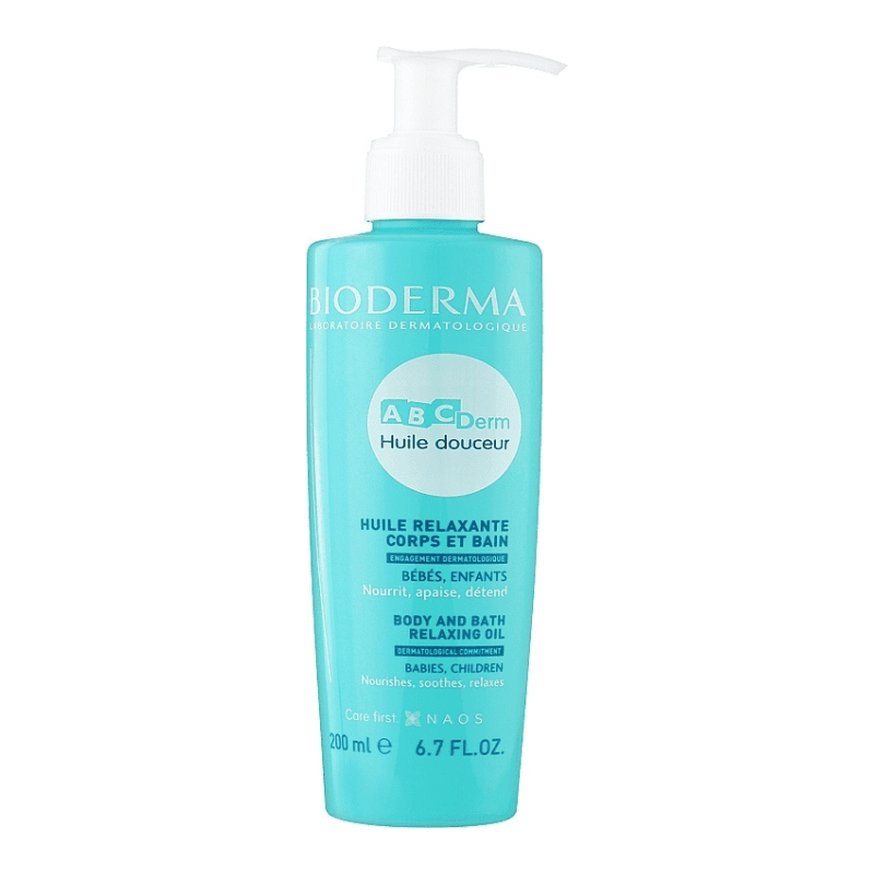 Bioderma ABCDerm Body and Bath Relaxing Oil 200ml