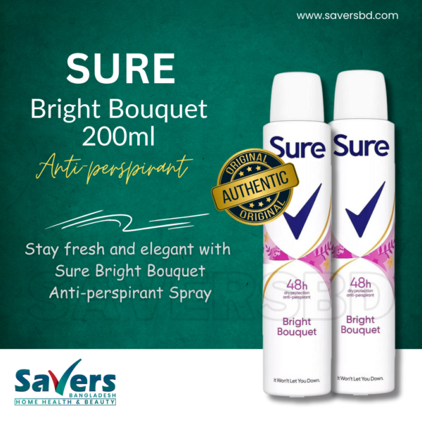 Sure Bright Bouquet Antiperspirant Deodorant Spray