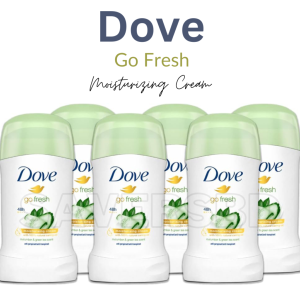 Dove Go Fresh Moisturizing Cream 48h - 40ml - Image 2
