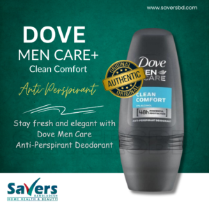 Dove Men+ Care Clean Comfort Antiperspirant Deodorant Roll-On