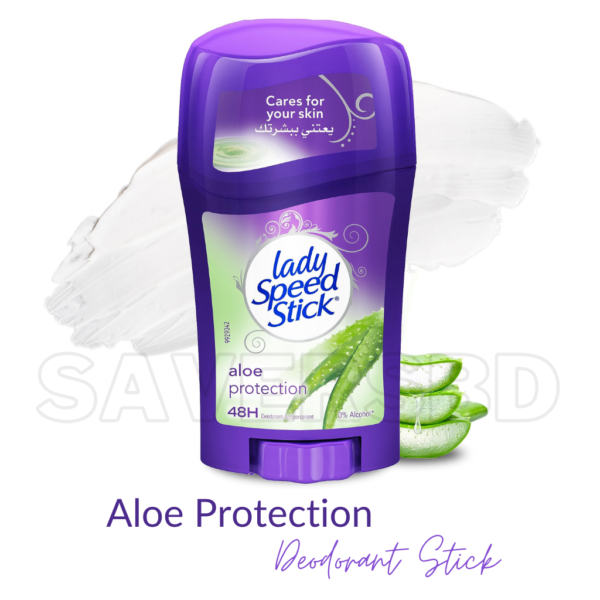 Lady Speed Stick Antiperspirant Deodorant Aloe Sensitive - Image 2