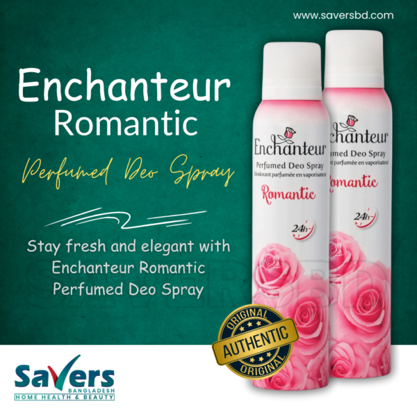 Enchanteur Romantic Perfumed Deo spray
