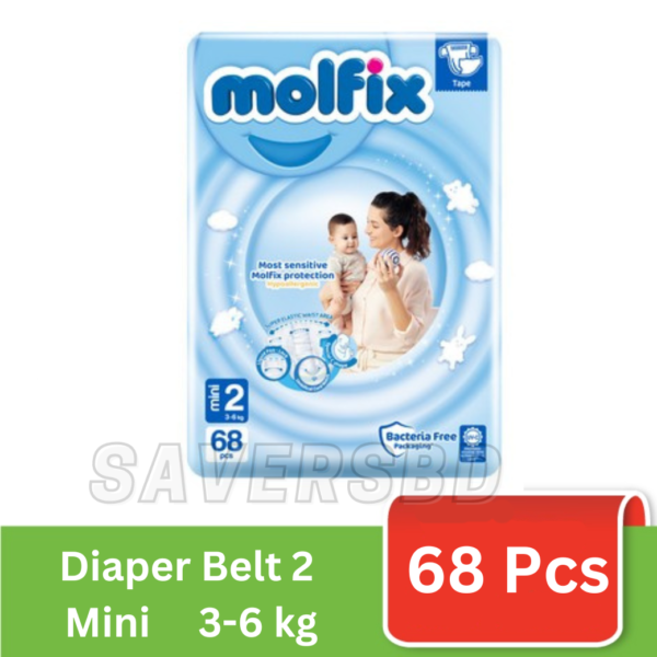 Molfix Mini Belt 3-6 Kg 68 Pcs