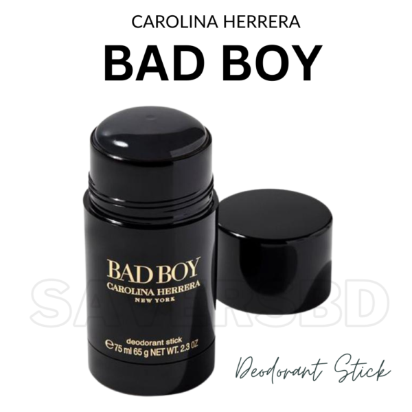 Carolina Herrera Bad Boy Deodorant Stick 75 ml - Image 2