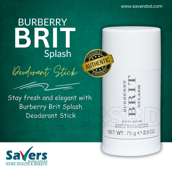 Burberry Men’s Brit Splash Deodorant Stick