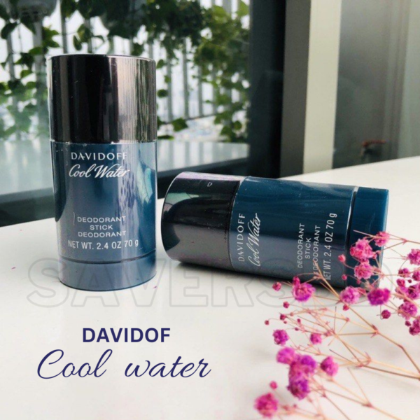 Davidoff cool water deodorant stick for men 70g - Image 2