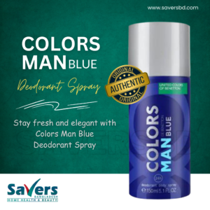 Benetton Colors Man Blue Deodorant Body Spray