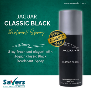 Jaguar Men’s Classic Black Body Spray