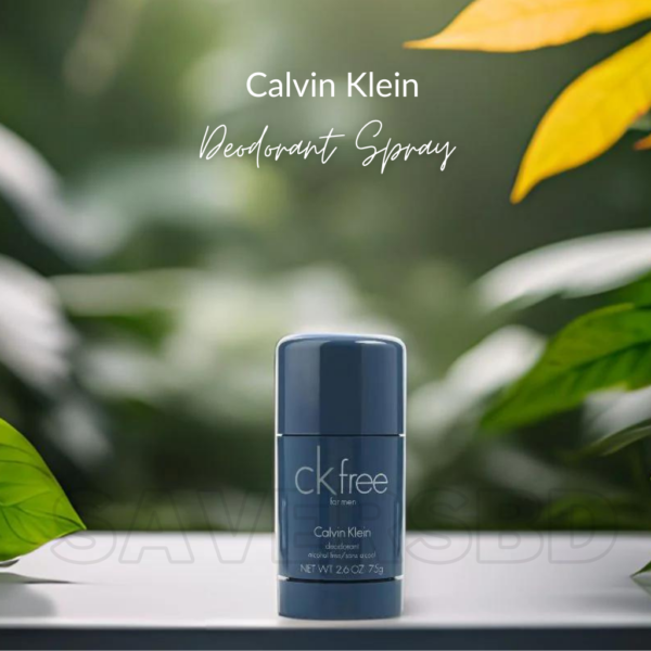Calvin Klein CK Free for Men Deodorant Stick 75g - Image 2
