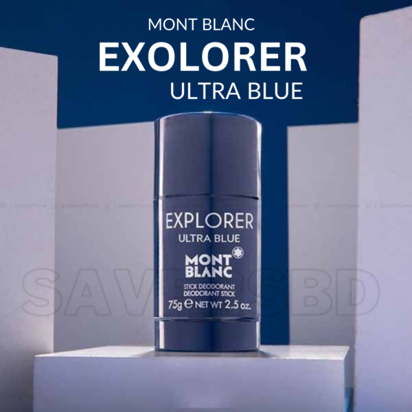 Mont Blanc Explorer Ultra Blue Deodorant Stick - Image 2