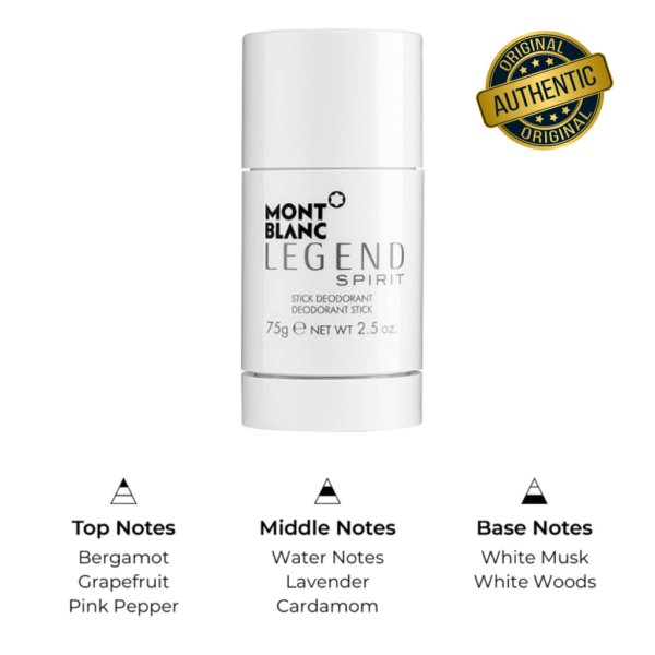 Mont Blanc Legend Spirit Deodorant Stick - Image 2