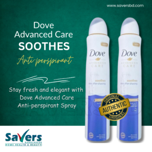 Dove Advanced Care Soothes Skin Anti-perspirant Deodorant Spray