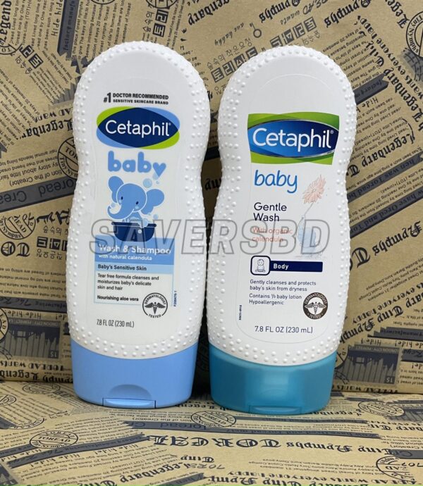 Cetaphil Baby Gentle Wash with Organic Calendula 230ml - Image 3