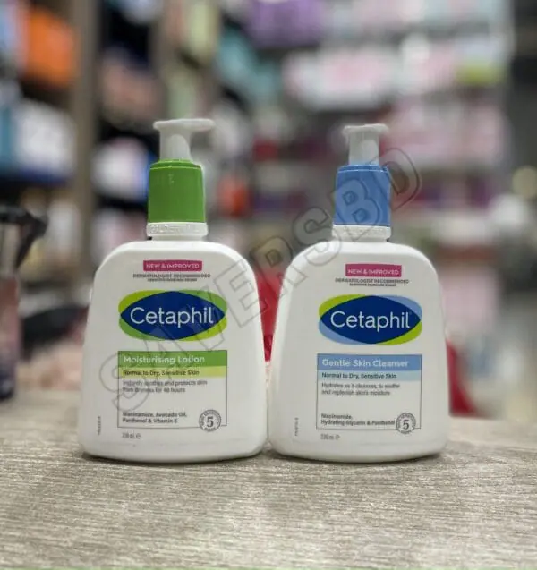 Cetaphil Gentle Skin Cleanser Normal To Dry Sensitive Skin 236ml - Image 2