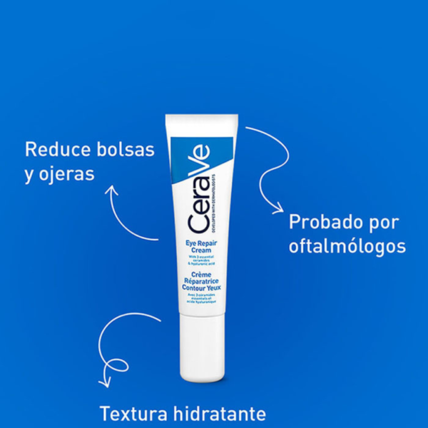 CERAVE Crema Reparadora para el contorno de ojos 14 ml - Image 2