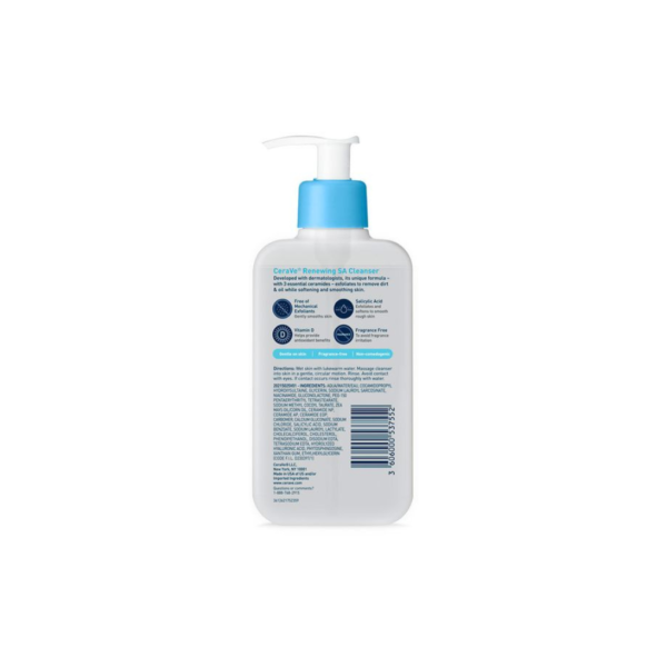 Cerave renewing sa cleanser 237ml - Image 2
