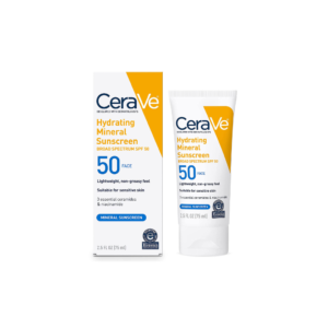 Cerave Hydrating Mineral Sunscreen SPF 50 Face Lotion 75ml