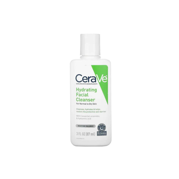 CeraVe Hydrating Facial Cleanser Normal To Dry Skin 87ml