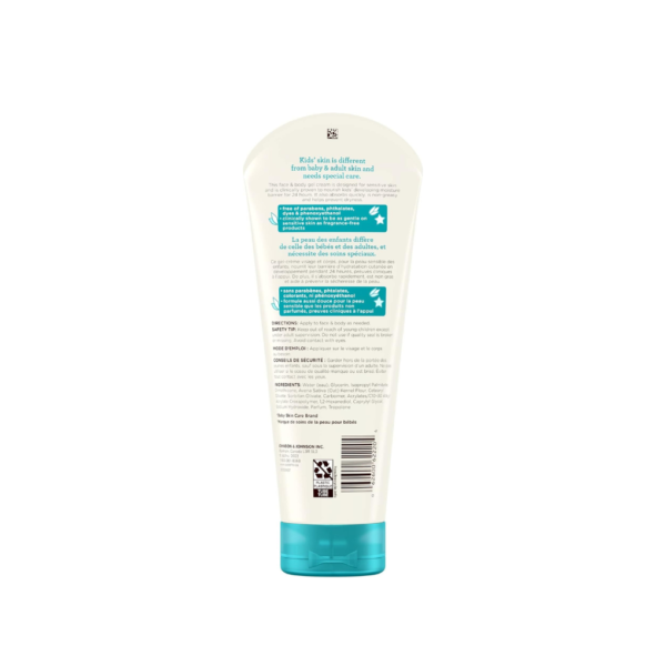 Aveeno Baby Kids Face & Body Gel Cream 227g - Image 2