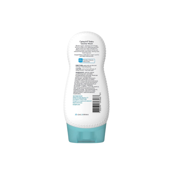 Cetaphil Baby Gentle Wash with Organic Calendula 230ml - Image 2