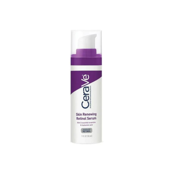 CeraVe Skin Renewing Retinol Face Cream Serum for Fine Lines and Wrinkles New 30ml - Image 2