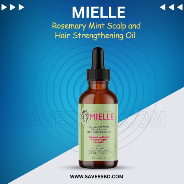 Mielle Rosemary Mint Scalp and Hair Strengthening Oil