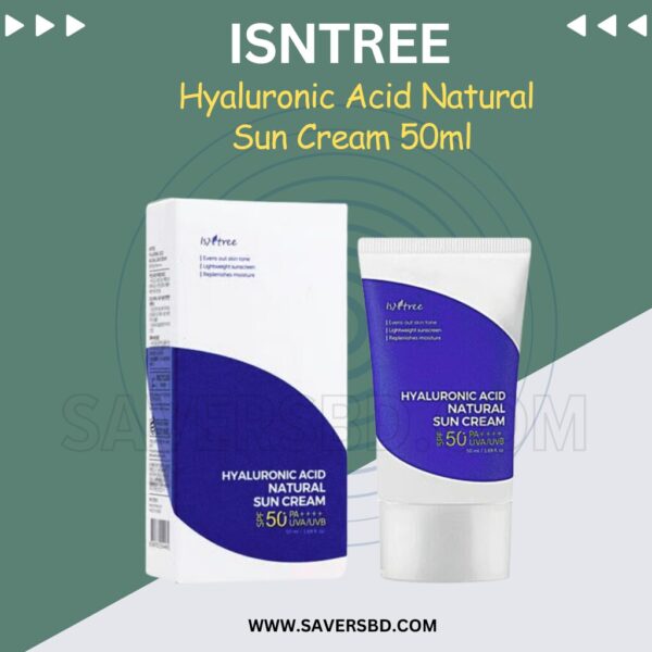 Isntree Hyaluronic Acid Natural Sun Cream 50ml