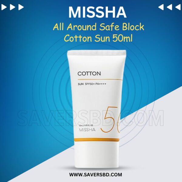 MISSHA All Around Safe Block Cotton Sun 50ml