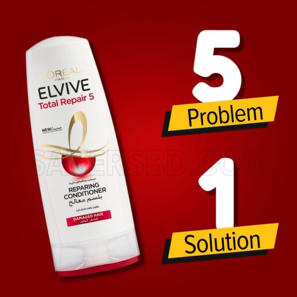L'Oreal Paris Total Repair 5 Restoring Conditioner - Image 2