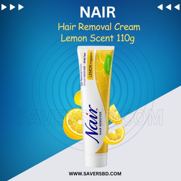 Nair Hair Removal Cream Lemon Scent 110g