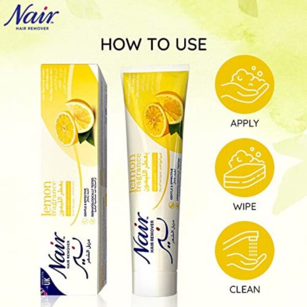Nair Hair Removal Cream Lemon Scent 110g