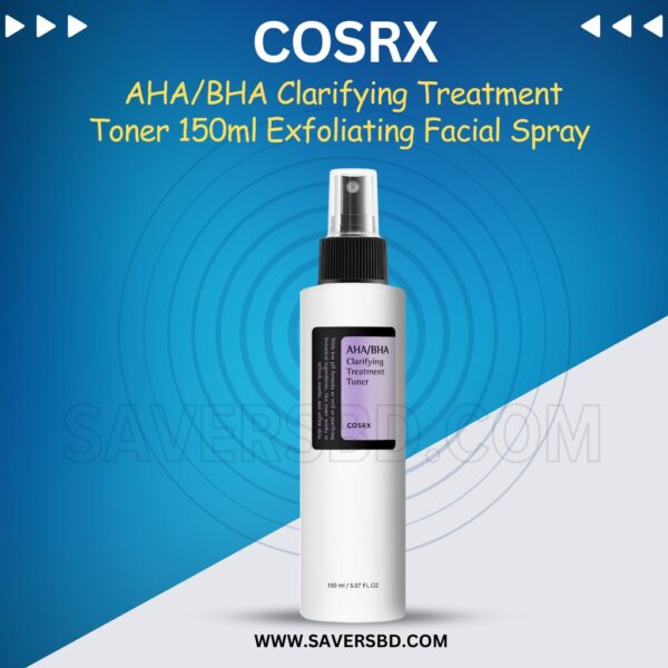 COSRX AHA/BHA Clarifying Treatment Toner 150ml Exfoliating Facial Spray