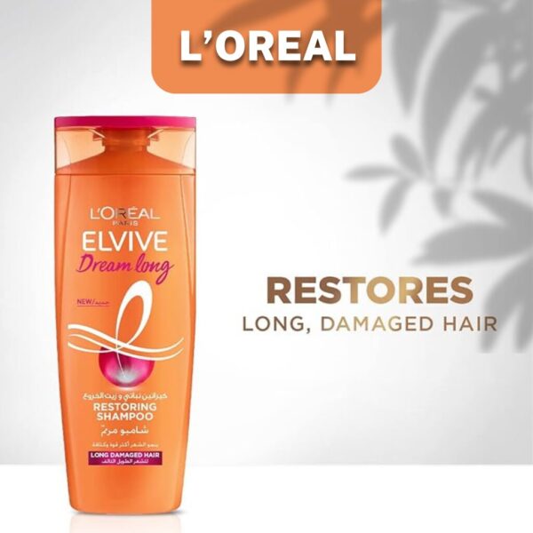 L’Oréal Paris Elvive Dream Long Restoring Shampoo - Image 2