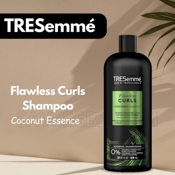 TRESemmé Flawless Curls Shampoo 828ml - Image 2