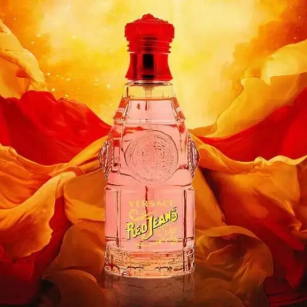 Versace Red Jeans Eau De Toilette Spray for Women - Image 2