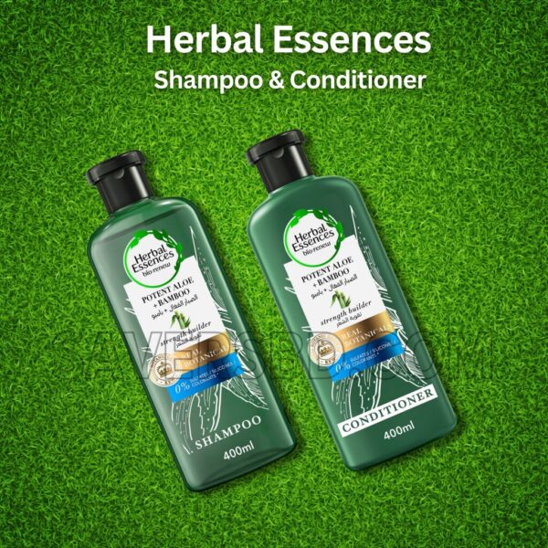 Herbal Essences Potent Aloe + Bamboo Shampoo & Conditioner - Image 2