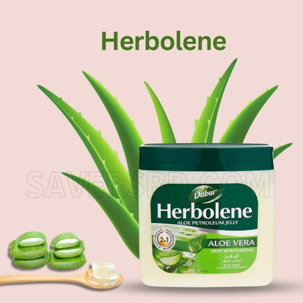 Dabur Herbolene Aloe Vera Petroleum Jelly - Image 2
