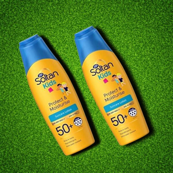 Boots Soltan Kids Protect & Moisturise Lotion SPF50+