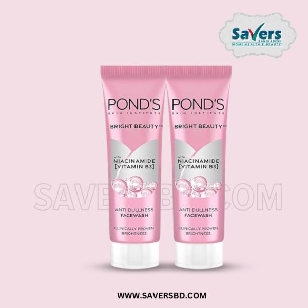 Ponds Bright Beauty Anti-Dullness Facewash with Vitamin B3