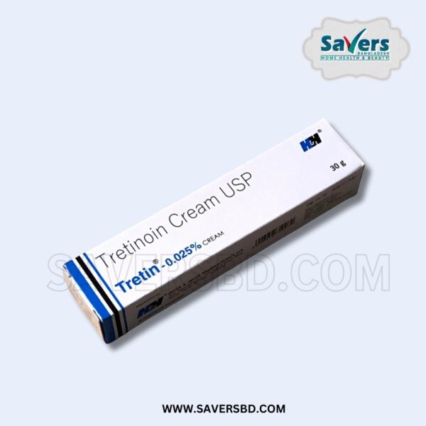 Tretinoin cream USP 30g, Tretin 0.025%